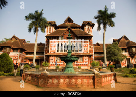 Napier Museum in Kuthiramalika Puthenmailika Palast in Thiruvananthapuram, Kerala. Stockfoto