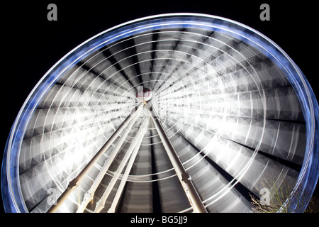 Das Birmingham Auge oder Riesenrad im hundertjährigen Sq Stockfoto