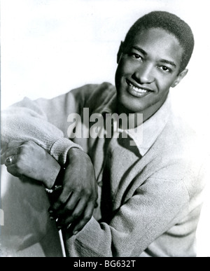 SAM COOKE - uns Soul-Sänger geboren Clarksdale, Mississippi im Jahre 1931. Inhaber eines Motel in Los Angeles in1964 erschossen. Stockfoto