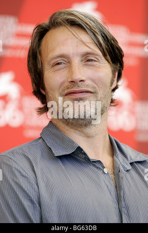 MADS MIKKELSEN VALHALLA RISING PHOTOCALL Venedig Italien 4. September 2009 Stockfoto