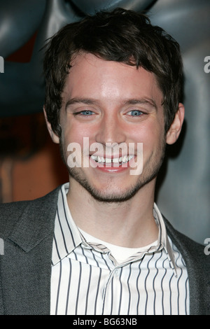 ELIJAH WOOD 13. SCREEN ACTORS GUILD AWARDS Nominierungen WEST HOLLYWOOD LOS ANGELES Kalifornien USA 4. Januar 2007 Stockfoto