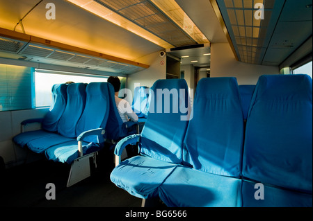Magnetschwebebahn Transrapid in Shanghai, China Stockfoto