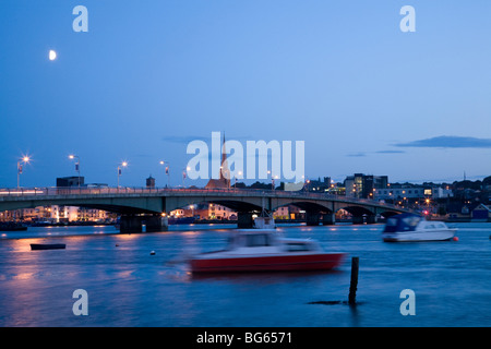 Wexford Harbour bei Sonnenuntergang, County Wexford, Irland Stockfoto