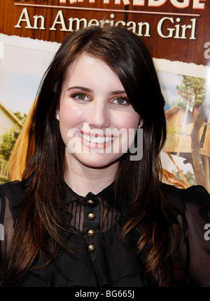 EMMA ROBERTS KIT KITTREDGE; EIN amerikanisches Mädchen Weltpremiere der GROVE-LOS ANGELES-Kalifornien-USA 14. Juni 2008 Stockfoto