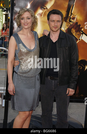 ANNE-MARIE DUFF JAMES MCAVOY wollte Weltpremiere WESTWOOD LOS ANGELES USA 19. Juni 2008 Stockfoto