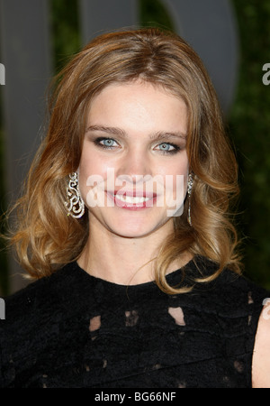 NATALIE VODIANOVA MODELL WEST HOLLYWOOD LOS ANGELES CA USA 22.02.2009 Stockfoto