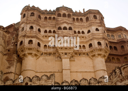 Indien Rajasthan Jodhpur Meherangarh fort Stockfoto