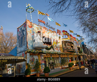 Kirmes Winterwunderland Hyde Park London UK Stockfoto