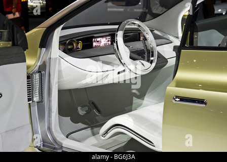 Das Lincoln C Concept Car auf der LA Auto Show 2009 in Los Angeles Convention Center, Los Angeles, Kalifornien. Stockfoto