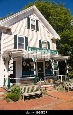 Natural Food Store Orleans, Massachusetts Stockfoto