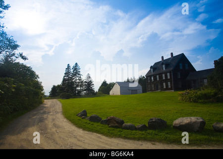 Olson Haus Andrew Wyeth historischen Haus Farnsworth Museum Cushing, Maine Stockfoto