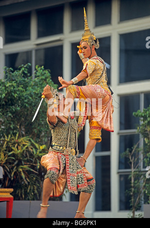 Thai Drama Performance, Bangkok, Thailand Stockfoto