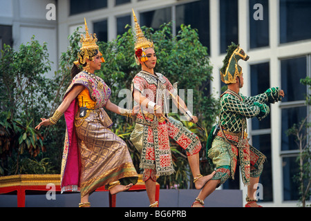 Thai Drama Performance, Bangkok, Thailand Stockfoto