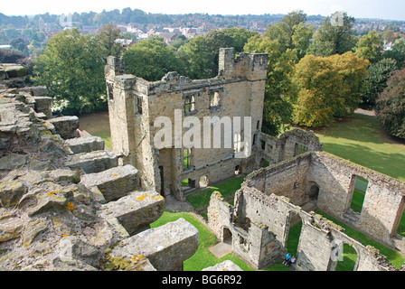 Ashby De La Zouch Burg Leicestershire Stockfoto