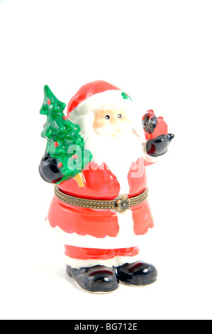 Santa Figur Stockfoto