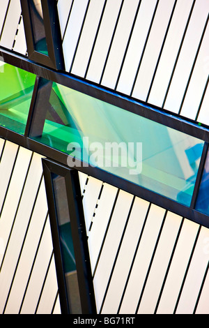 Michael A. Lee-Chin Crystal entworfen (von Stararchitekt Daniel Libeskind) der Eintritt in das Royal Ontario Museum in th Stockfoto