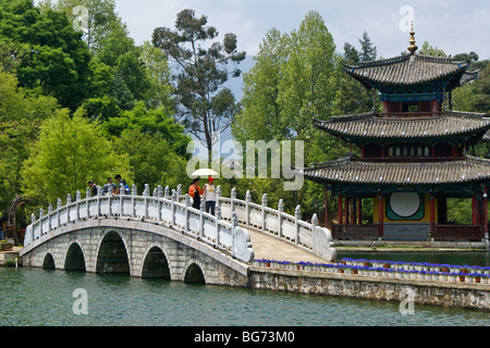 Black Dragon Pool Park, Lijiang, Yunnan, China Stockfoto