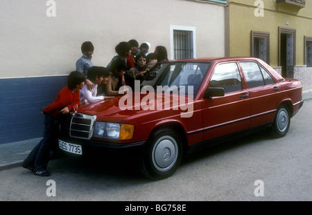 Mercedes Benz 190E 1982 Stockfoto