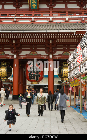 Japan-Senso-Ji-Schrein-Tokio-Tempel Religion shop Stockfoto