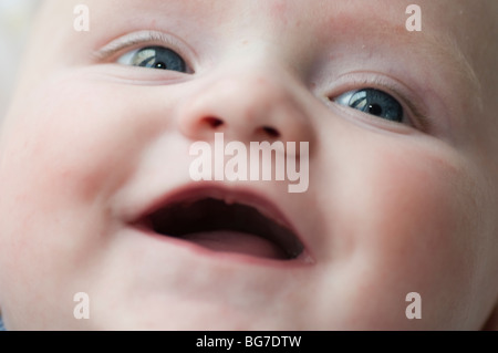 Vier Monate altes Baby boy Stockfoto