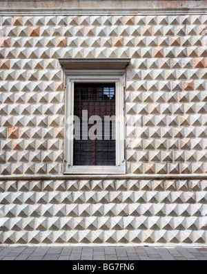 Palazzo dei Diamanti, Ferrara, UNESCO World Heritage Site, Emilia-Romagna, Italien Stockfoto