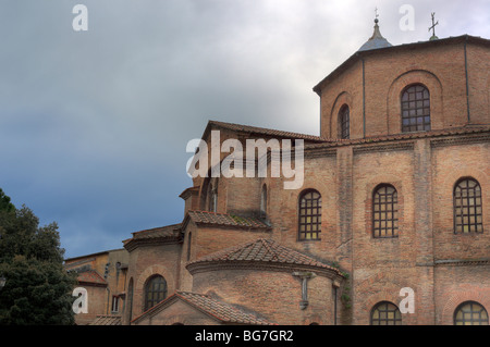 Basilika von San Vitale, Ravenna, Emilia-Romagna, Italien Stockfoto
