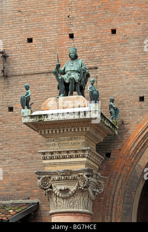 Ferrara, UNESCO World Heritage Site, Emilia-Romagna, Italien Stockfoto