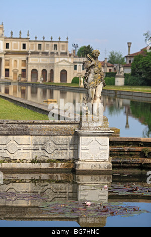 Barocke Villa Pisani in Stra, Veneto, Italien Stockfoto