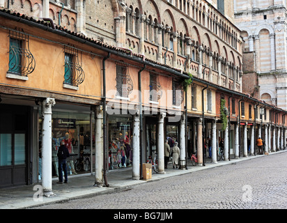 Ferrara, UNESCO World Heritage Site, Emilia-Romagna, Italien Stockfoto