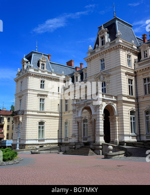 Potocki Palast (1880er Jahre), Lemberg, Lviv Oblast, Ukraine Stockfoto