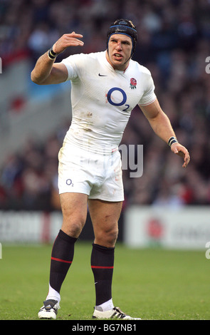 JAMES HASKELL ENGLAND & LONDON WASPS TWICKENHAM MIDDLESEX ENGLAND 7. November 2009 Stockfoto