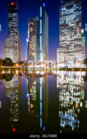 Lujiazui Park, Pudong, Shanghai, China Stockfoto