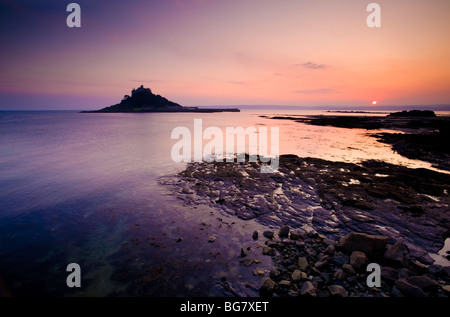 St. Michaels Mount, Penzance, Cornwall, England, Vereinigtes Königreich Stockfoto