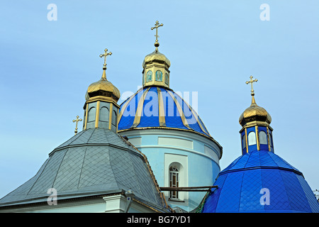 Himmelfahrt-Kirche (17. Jahrhundert), Nizkinichi, Novovolynsk, Volyn Oblast, Ukraine Stockfoto