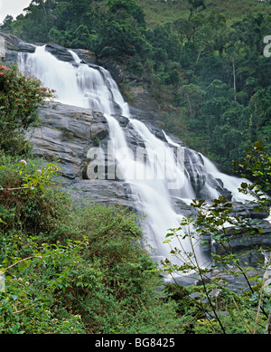 Berühmte Chutes De La Mort-Wasserfall in der Nähe von Neargarakely, kleinen Niagara Madacascar Stockfoto