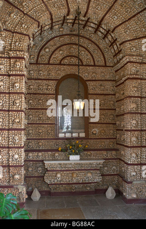 Kapelle von Schädeln, Kirche von Carmo in Faro Stockfoto