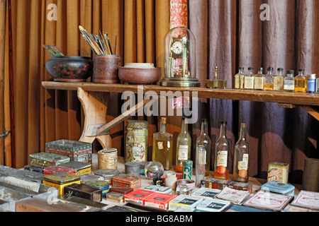 Atelier des Künstlers, Estate Museum des Künstlers Wassili Polenow, Polenovo, Gebiet Tula, Russland Stockfoto