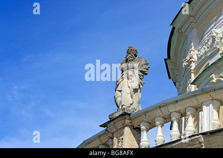 Kirche der Geburt der Jungfrau Maria (1714-1722), Podmoklovo, Moscow Region, Russland Stockfoto