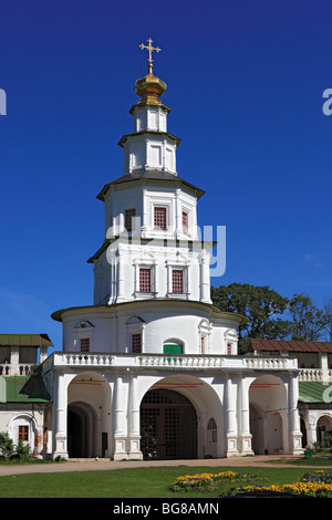 Kirche des Eingangs des Herrn in Jerusalem (1690ern), neue Jerusalem Kloster, Istra, Moscow Region, Russland Stockfoto