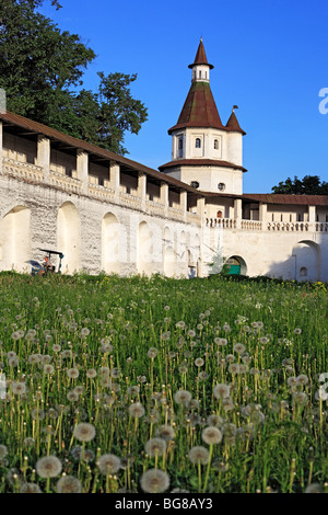 Turm der Festung aus dem Kloster Neu-Jerusalem (17. Jahrhundert), Istra, Moscow Region, Russland Stockfoto