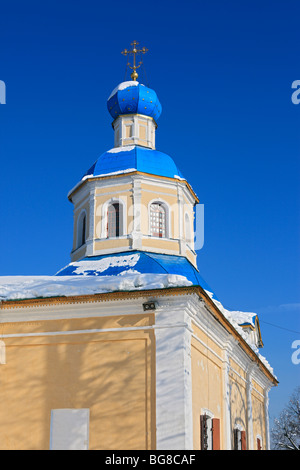 Kirche St. Peter und Paul (1751), Yasenevo, Moskau, Russland Stockfoto