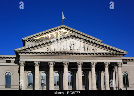 Nationaltheater, München, Bayern, Deutschland Stockfoto