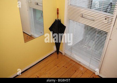 Regenschirm parat. Stockfoto