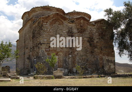 St.-Nikolaus-Kirche. Mesopotam. Albanien. Stockfoto