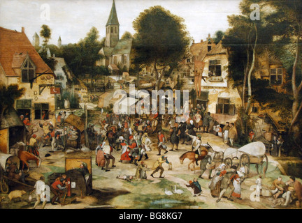 Balten, Pieter (1527-1584). Flämischer Maler und Kupferstecher. FAIR. Museum der bildenden Künste. Budapest. Ungarn. Stockfoto