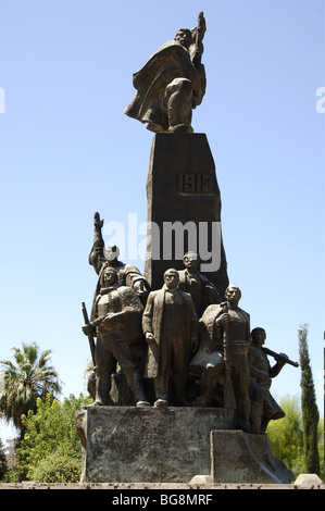 Unabhängigkeits-Denkmal. Vlore. Albanien. Stockfoto