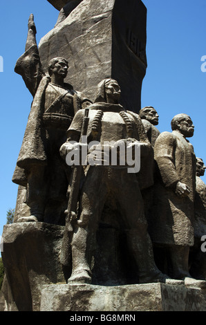 Unabhängigkeits-Denkmal. Vlore. Albanien. Stockfoto