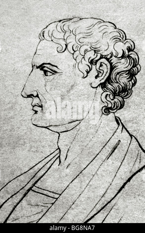 Aristoteles (Stagira, 384 v. Chr.-Chalkis, 322 v. Chr.). Griechischer Philosoph. Stockfoto