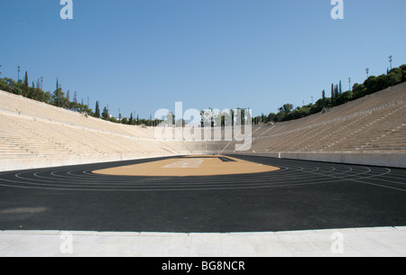 Das Panathinaiko oder Olympia-Stadion (Kallimarmaron). Griechenland. Stockfoto