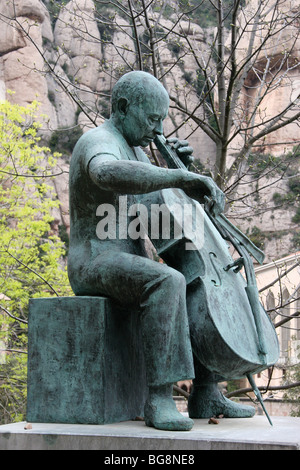 (Pau) Pablo Casals (1876-1973). Cellist, Komponist und Dirigent. Stockfoto